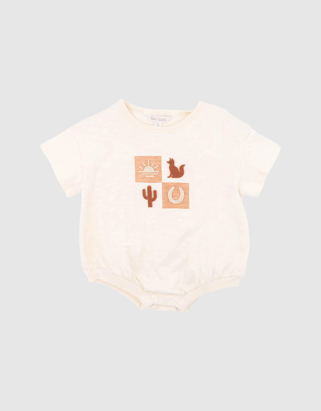 Fox & Finch - Phoenix Organic Tufted Bodysuit - Babies