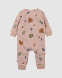 Fox & Finch - Wild Side LS Print Romper - Babies