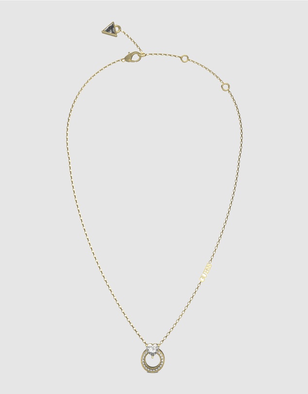 GUESS - Gold-Tone M'ama Non M'ama Necklace