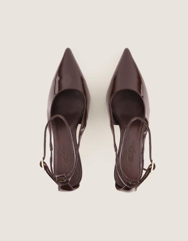 Shelly Shen - Hera High Heel Pumps Brown Leather