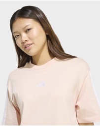adidas Sportswear - Essentials 3-Stripes Boyfriend Tee Womens