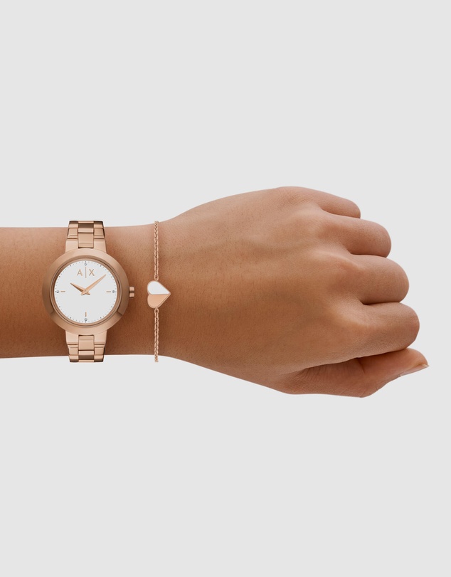 Armani Exchange - Two Tone Analogue Watch