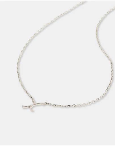 By Charlotte - Love Letter Necklace - X