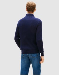 Tommy Hilfiger - Cashmere Quarter-Zip Jumper