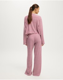 Cotton On Body - Super Soft Waffle Wide Leg Pant