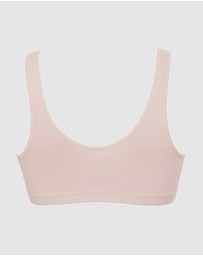 Royce Lingerie - Comfi Cotton Wirefree Press Stud Front Open Bra