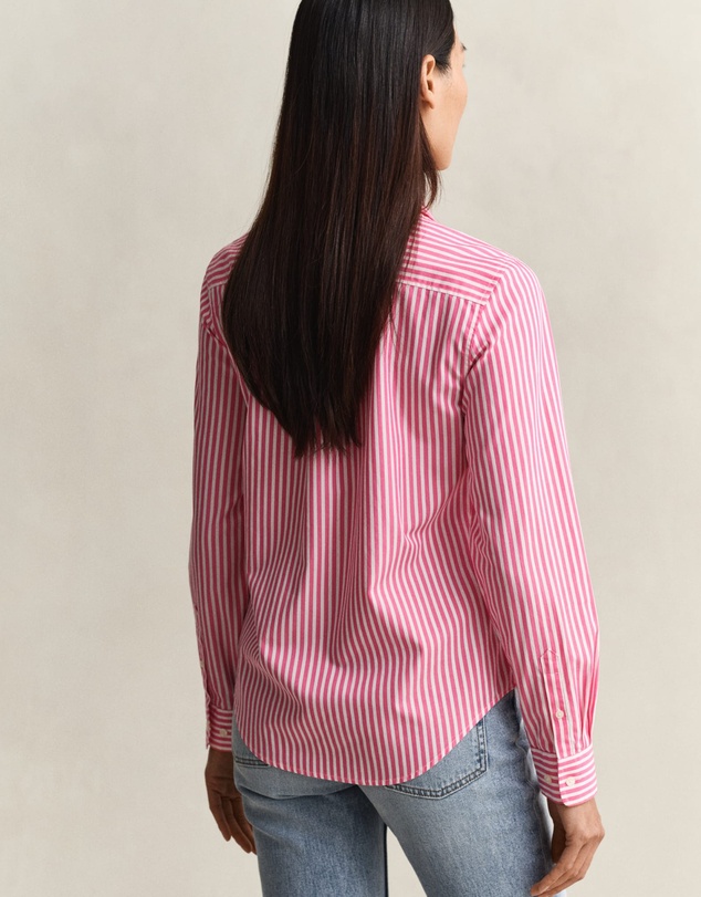 Gant - Regular Fit Striped Poplin Shirt
