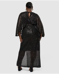 Pink Dusk by Curve Project - Red Carpet Ready Maxi Dress