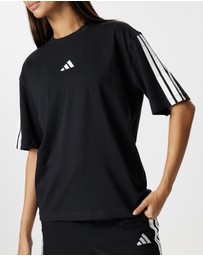 adidas Sportswear - Essentials 3-Stripes Boyfriend Tee