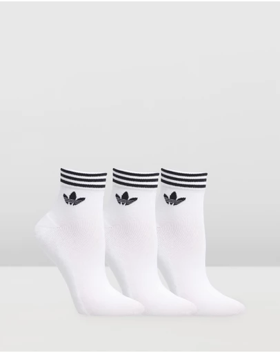 adidas Originals - Trefoil Ankle Socks 3-Pack