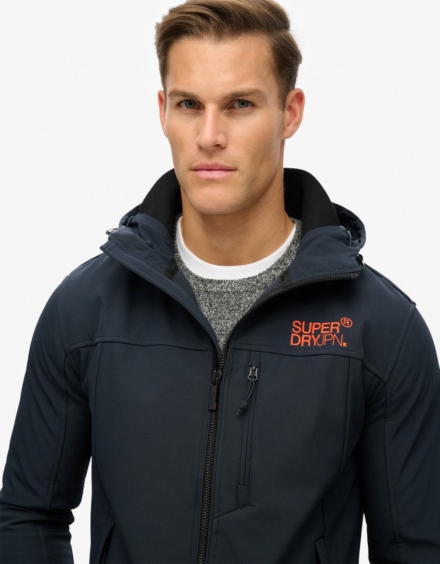 Superdry - Hooded Soft Shell Trekker Jacket