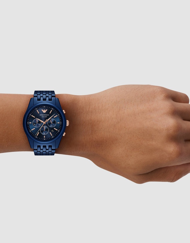 Emporio Armani - Blue Chronograph Watches