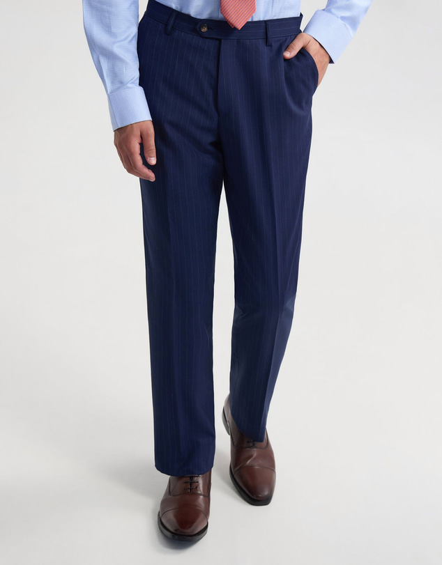 Oxford - Byron Wool Stripe Suit Trousers