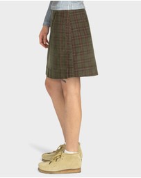 Element - Womens Westward Cord Mini Skirt