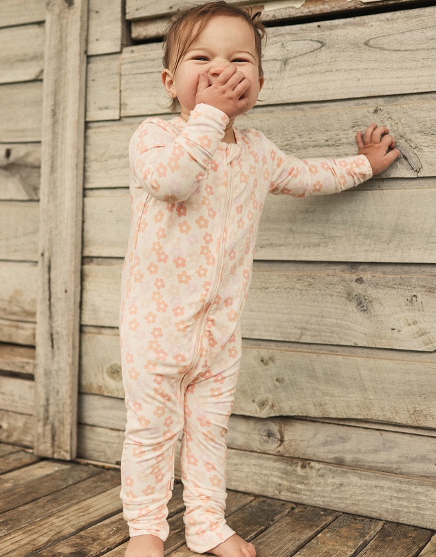 Kynd Baby - Essential Onesie in Blooms