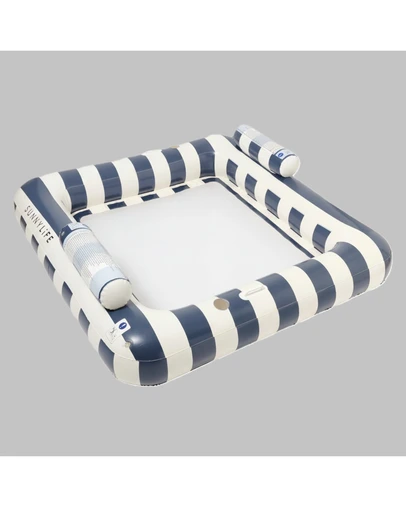Sunnylife - Deluxe Twin Hammock Le Weekend - Navy Stripe