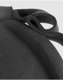 Max Alexander - Felt Black Pillbox Hat