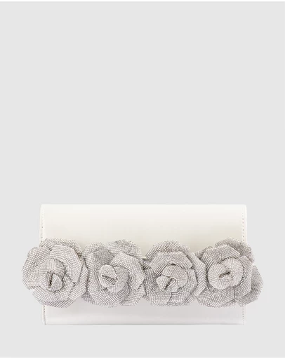 Olga Berg - Stella Rosette Clutch