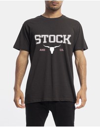 Stock & Co. - Bullhorn Varsity Tee