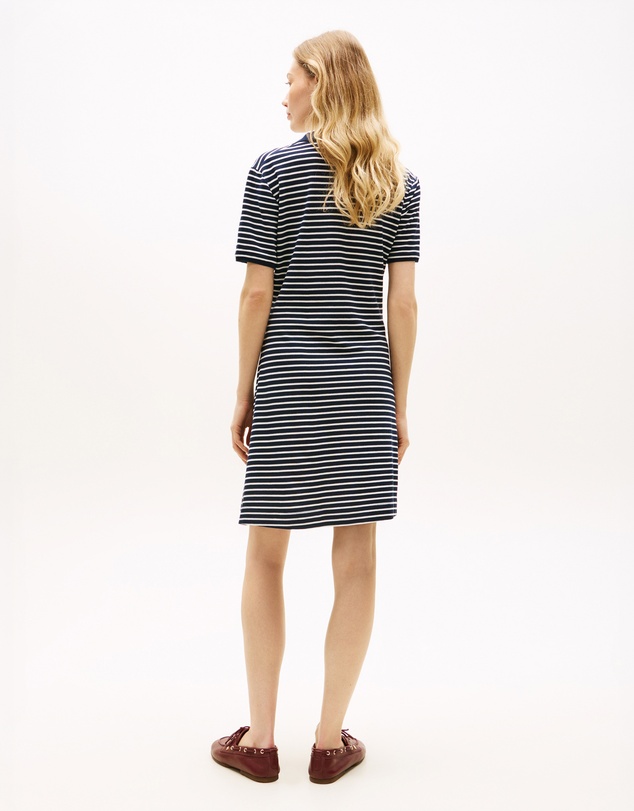 Tommy Hilfiger - Pique Mini Lyocell Polo Dress