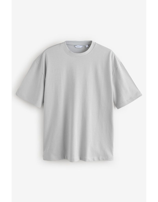 NEXT - 100% Cotton Heavyweight T-Shirt Relaxed Fit