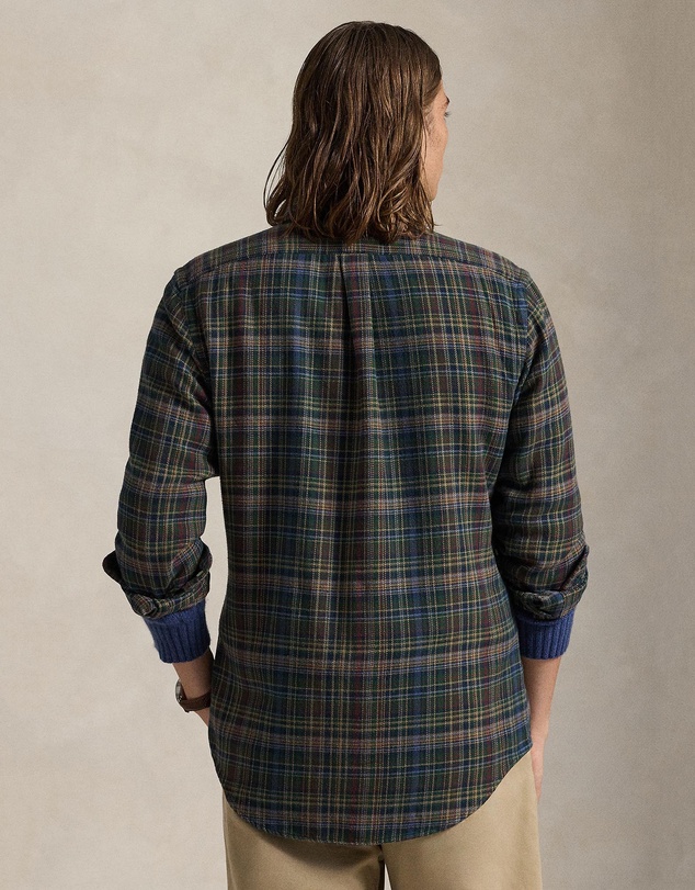 Polo Ralph Lauren - Custom Fit Plaid Brushed Flannel Shirt