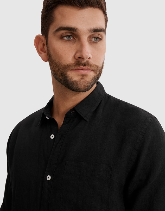 Country Road - Regular Fit Linen Shirt