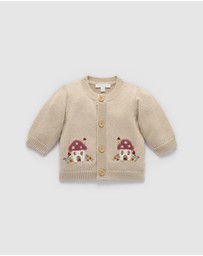 Purebaby - Toadstool Cardigan -Kids-Babies
