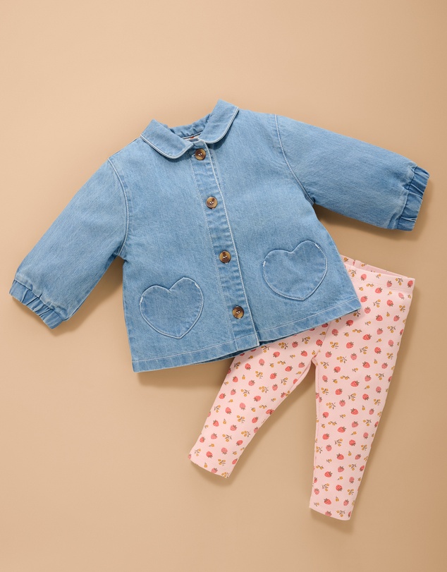 Purebaby - Mini Trench Jacket-Kids-Babies