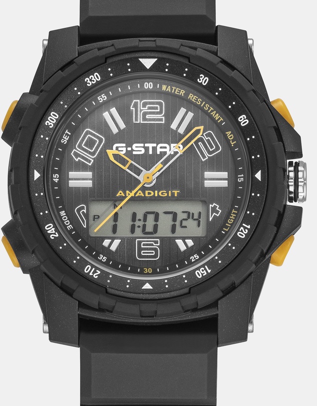 G-Star - Ops 01 Black Ana-Digi Watch