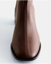 & Other Stories - Nappa Sock Boots