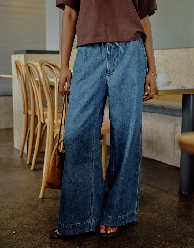 Ceres Life - Andie Wide Leg Drawstring Pant