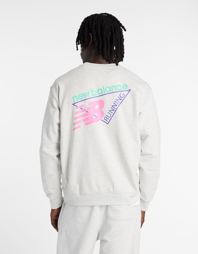 New Balance - Classic Tri-Logo French Terry Crew