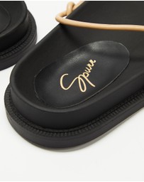 SPURR - Jonah Ankle Tie Sandals - ONLINE EXCLUSIVE
