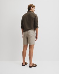 Country Road - Organically Grown Linen Drawcord Short
