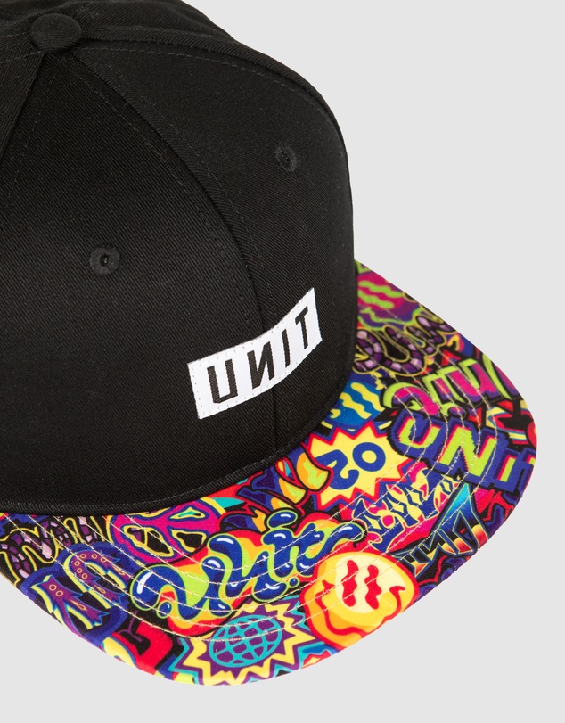 UNIT - UNIT Fizzle Youth Flat Peak Snapback Cap