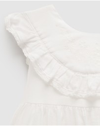 Purebaby - Ruffle Dress - Babies-Kids
