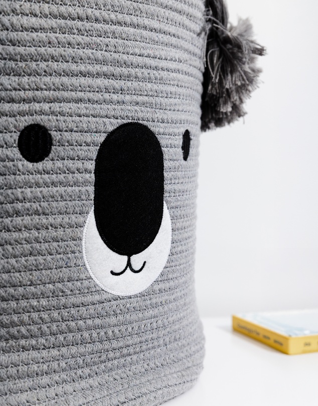 Living Textiles - Cotton Rope Animal Hamper - Koala