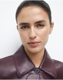 M.N.G - Faux-Leather Jacket With Pockets