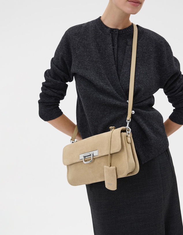Oroton - Finn Large Suede Day Bag