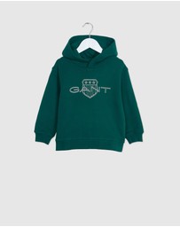 Gant - Kids Contrast Shield Hoodie