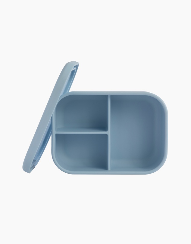 Playground - Silicone Lunch Box- Small- Dusty Blue