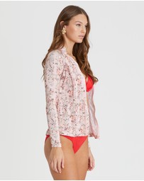 Aqua Blu Australia - Periwinkle Lyla Rash Guard