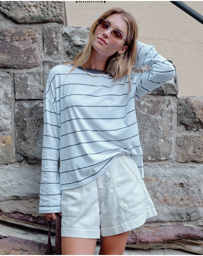 WHITE PHANTOM FINE STRIPE