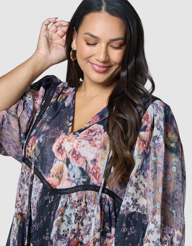 The Poetic Gypsy - Mystic Rhythms Maxi Dress