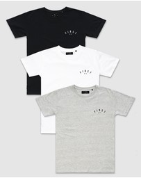 First Division - 3-Pack Core Crest Tee