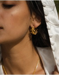 Ottoman Hands - Zephyr Hoop Earrings