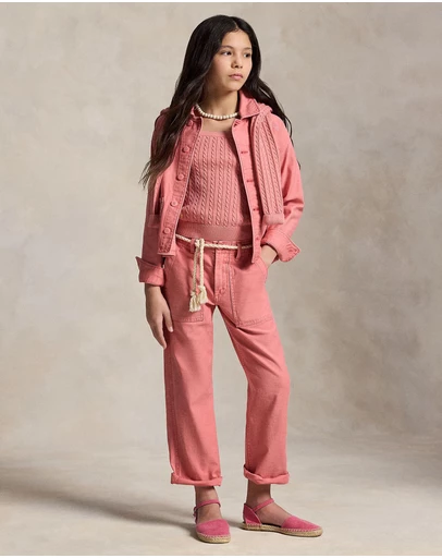 Polo Ralph Lauren - Cotton Sateen Ricky Pants - Teens