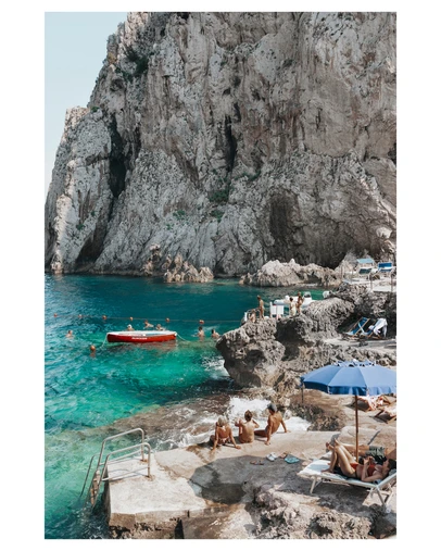 Amichi Co - Tranquility Capri Fine Art Photography Print
