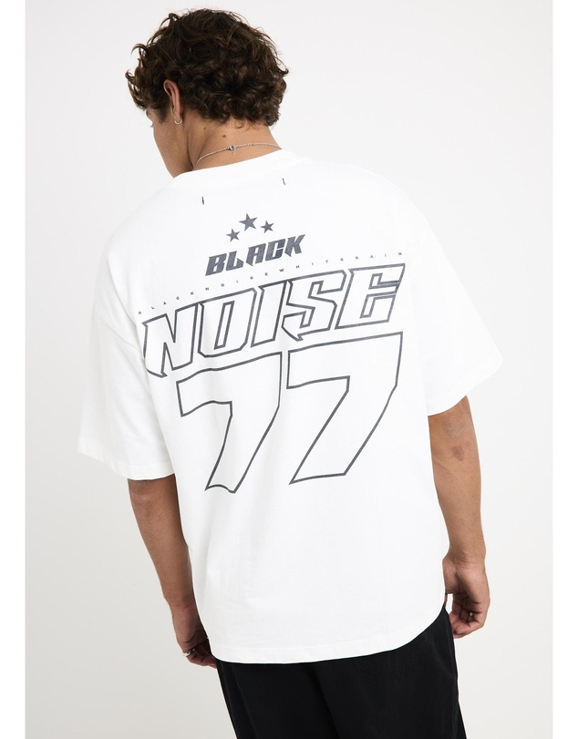 Black Noise White Rain - Noise Short Sleeve T-Shirt